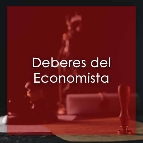 ECONOMISTAS DE LIMA | DEBERES DEL ECONOMISTA